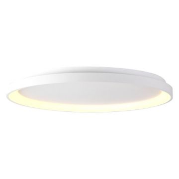 Plafoniera LED cu telecomanda design circular NISEKO II White 90cm