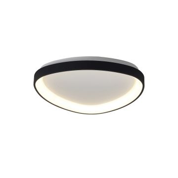 Plafoniera LED cu telecomanda NISEKO II Triangular Black 38W