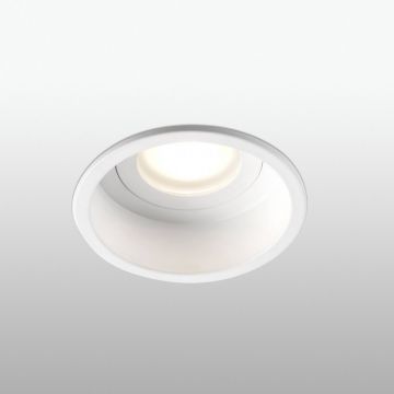 Rama spot incastrabil tavan fals cu protectie IP44 HYDE White round 40114