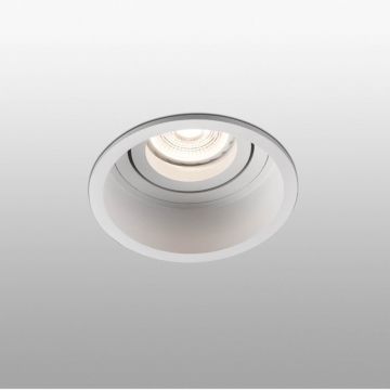 Rama spot incastrabil tavan fals HYDE IP44 White orientable round 40118