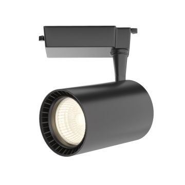 Spot LED, accesoriu pentru sinele monofazate Unity, Vuoro negru 26W 3000K
