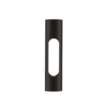 Stalp LED mic pentru exterior design modern IP65 Ellery negru