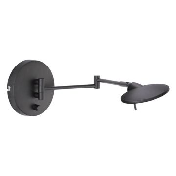 AplicÄde perete negru-mat LED cu structurÄflexibilÄu0083/cu intensitate reglabilÄKazan âu0080Trio