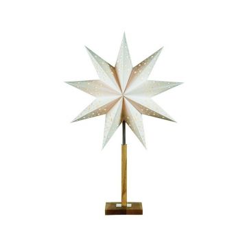 Decorațiune luminoasă de Crăciun albă Solvalla – Markslöjd