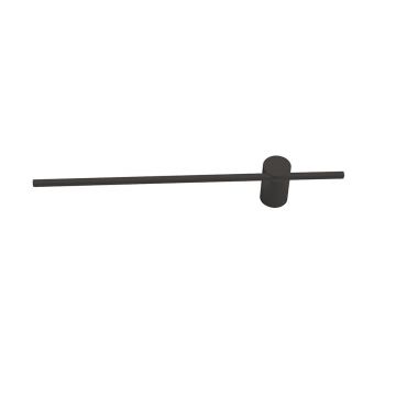 Aplica LED design liniar minimalist TOBAGO 12W neagra