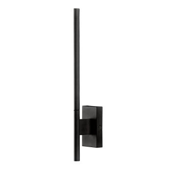 Aplica LED design liniar minimalist TORCH neagra