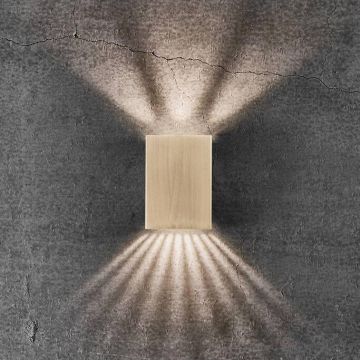 Aplica LED exterior cu iluminat up/down IP54 Fold 10 alama 2019041035 NL