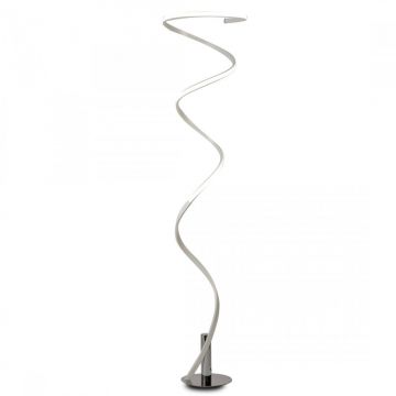 Lampadar LED dimabil design modern decorativ HELIX alb