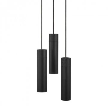 Lustra cu 3 pendule stil minimalist design nordic Tilo negru 2010473003 NL