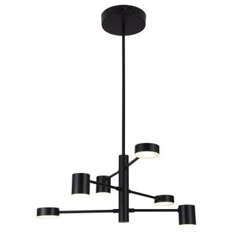Lustra design industrial cu 6 spoturi LED SOLOMON 6355 RX