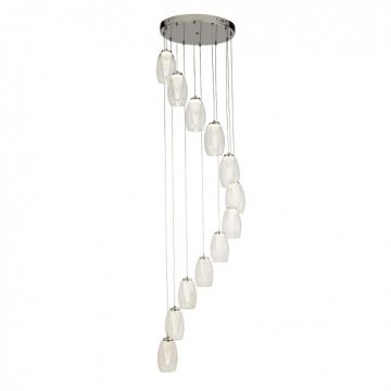 Lustra LED suspendata design XXL Cyclone 12L 97291-12CL SRT