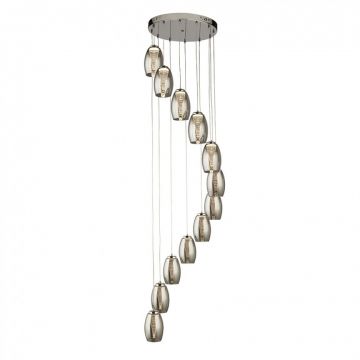 Lustra LED suspendata design XXL Cyclone 12L 97291-12SM SRT