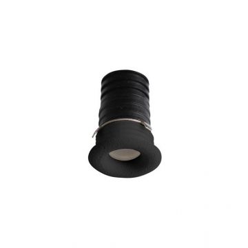 Mini Spot LED incastrabil tavan fals / plafon pentru baie IP44 TINY negru