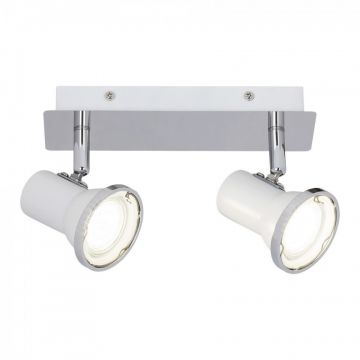 Plafoniera cu 2 spoturi directionabile pentru baie IP44 Steve 5498 RX