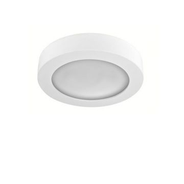 Plafoniera design modern slim din gips alb Ã˜30cm BONA