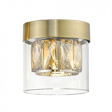 Spot aplicat design modern GEM bronz antic C0389-01A-0FD2 ZL