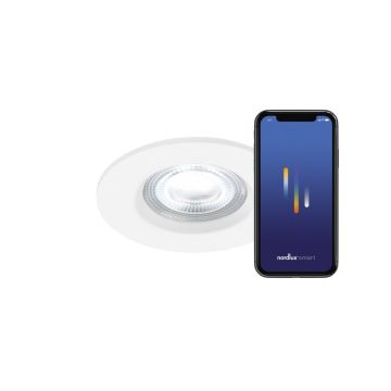 Spot incastrabil LED RGB CCT, IP65 Don Smart Color alb