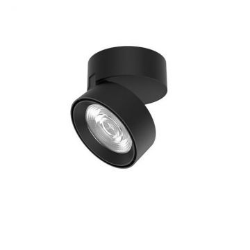 Spot LED aplicat ajustabil perete/tavan UNIVERSAL negru