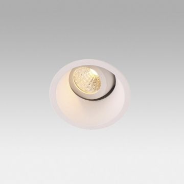Spot LED dimabil / incastrabil / orientabil pentru tavan / plafon FOX alb 5W