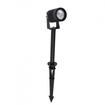 Tarus cu spot LED orientabil pentru iluminat exterior IP65 STAKE III