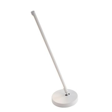 Veioza/Lampa de masa LED design modern minimalist TORCH alba