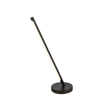 Veioza/Lampa de masa LED design modern minimalist TORCH neagra