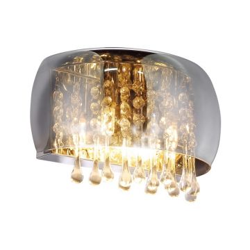 Aplica de perete design modern KALLA fumuriu 15809W GL