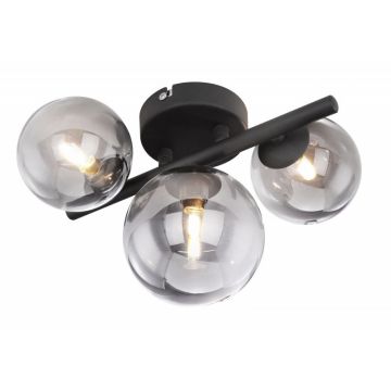 Aplica de perete sau tavan design modern RIHA fumurie 56133-3W GL