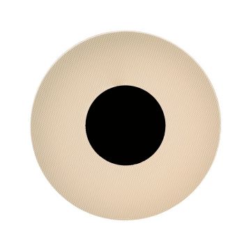 Aplica LED de perete iluminat ambiental VENUS 9W neagra