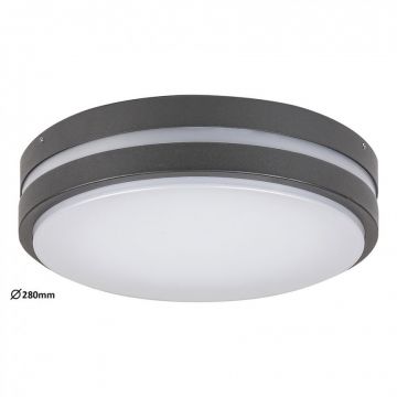 Aplica LED pentru iluminat exterior moderna IP44, diametru:28cm Hamburg 8848 RX