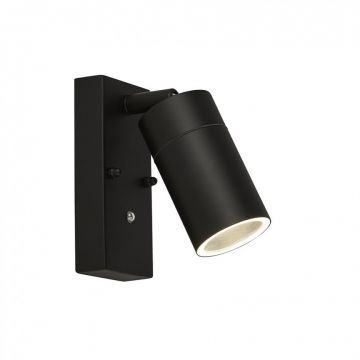 Aplica perete pentru exterior cu senzor de amurg Outdoor 15701BK SRT