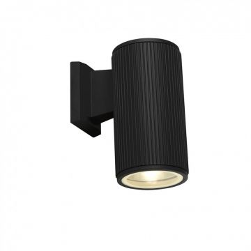 Aplica perete pentru exterior iluminat down Outdoor neagra 6871BK SRT