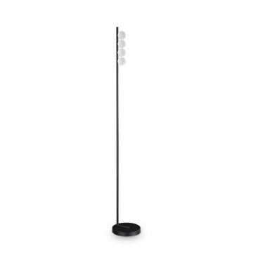 Lampadar LED design minimalist Ping pong pt4 negru