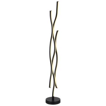 Lampadar LED, lampa de podea design modern Geronimo negru