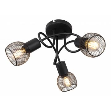 Lustra aplicata cu 3 brate design modern Fiastra 54028-3S GL