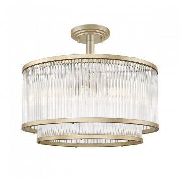 Lustra aplicata eleganta design modern SERGIO auriu C0528-05H-V6AC ZL