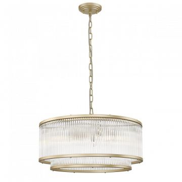 Lustra, Candelabru elegant design modern SERGIO auriu P0528-06H-V6AC ZL