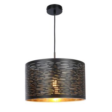 Lustra design modern TUNNO negru, auriu 15342 GL
