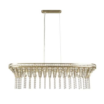 Lustra eleganta decorata cu cristale Gemma 8Lt