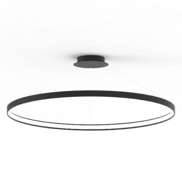 Lustra LED suspendata design modern circular CIRCLE 110, negru LA0722/1 - BK ZL