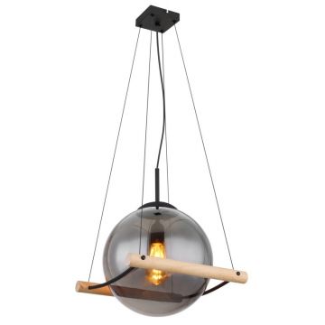 Pendul design modern Leona negru, natur