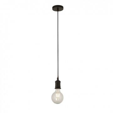Pendul design modern minimalist SUSPENSION negru 7461BK SRT