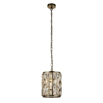 Pendul eleganta design modern Bijou alama antic/ champagne