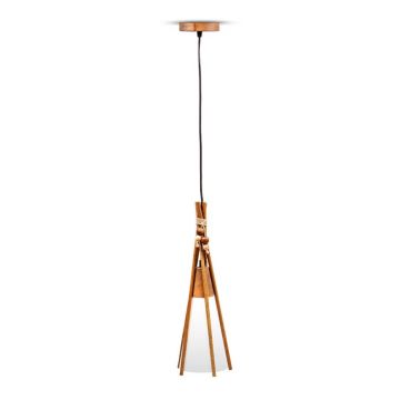Pendul rustic fabricat manual din lemn MEXICANA