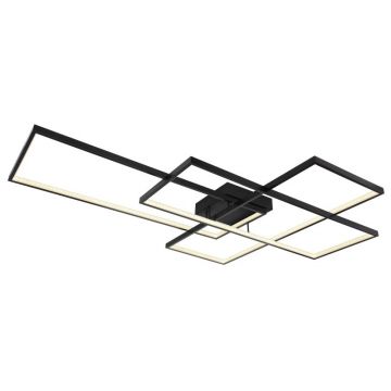 Plafoniera LED dimabila cu telecomanda design modern Gabriel 67227-100B GL