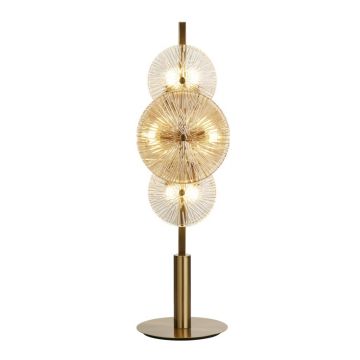 Veioza, lampa de masa moderna design deosebit Wagon Wheel 6Lt
