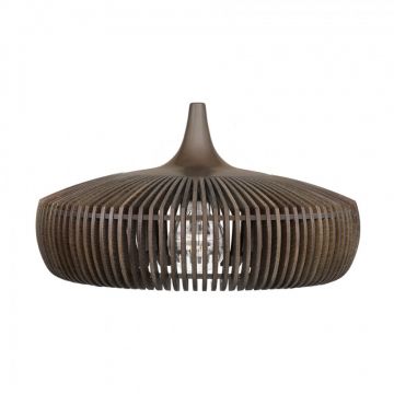 Abajur realizat manual din lemn Clava Dine Wood - dark oak ash 2344 VTC