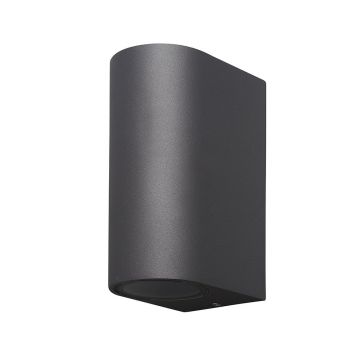 Aplica de perete iluminat exterior ambiental IP54 KANDANCHU gri inchis