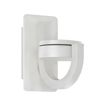 Aplica de perete orientabila iluminat exterior IP54 IGUAZU alba