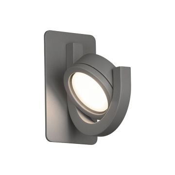 Aplica de perete orientabila iluminat exterior IP54 IGUAZU gri